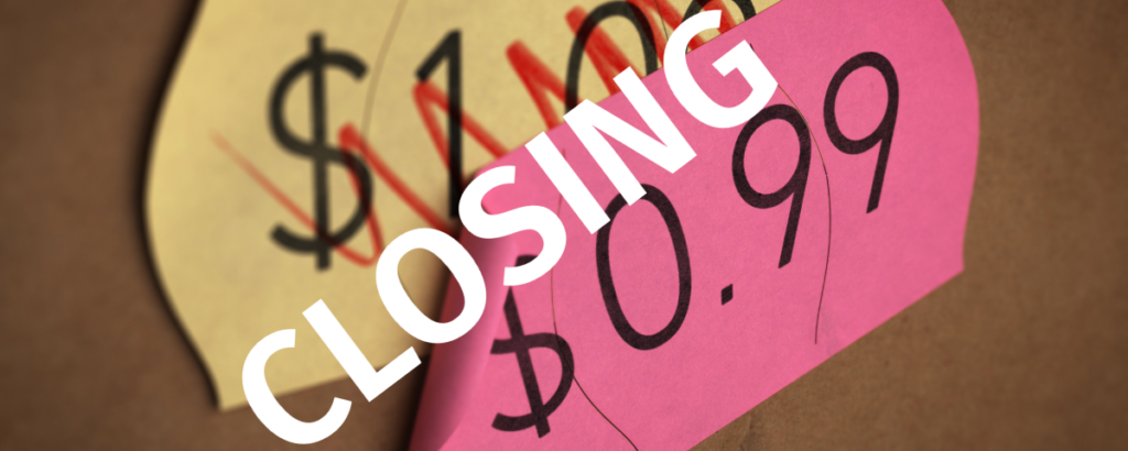 99 C store are closing