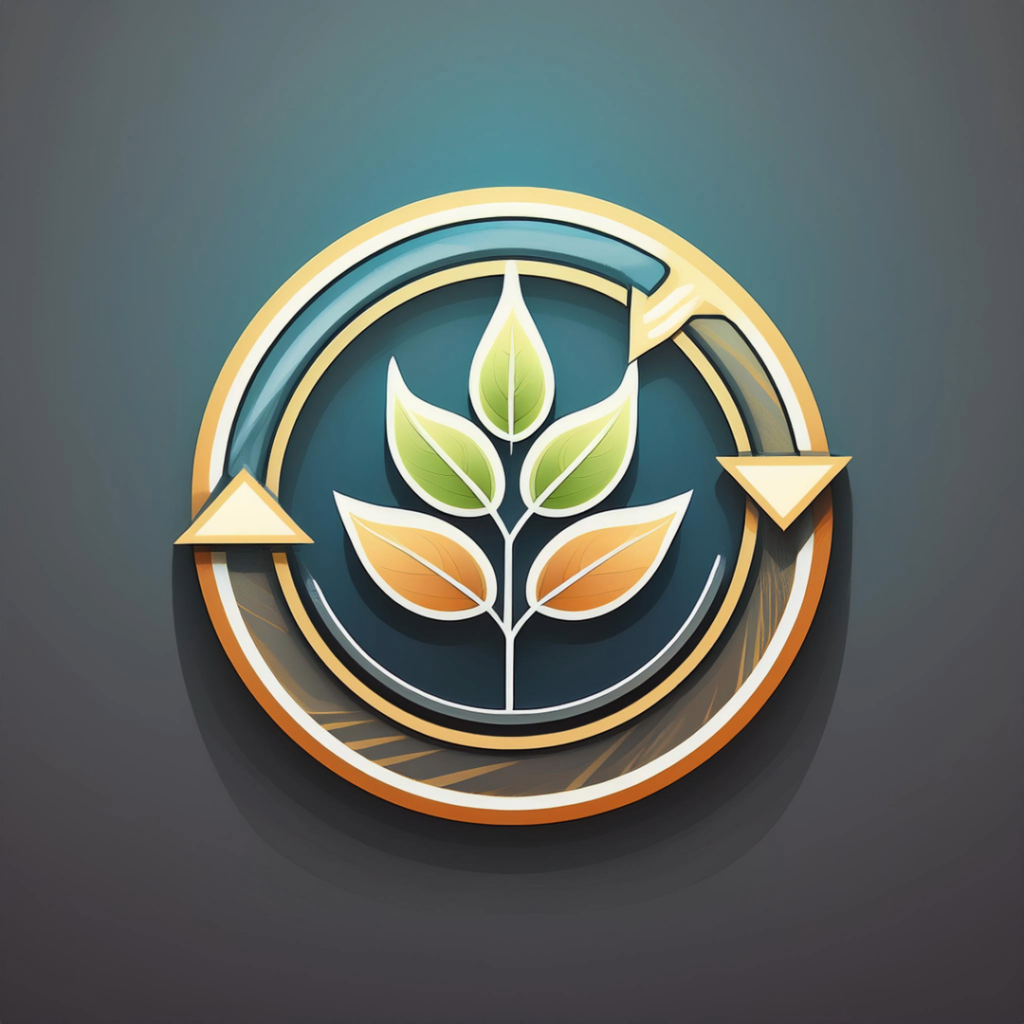 Socioeconomic Patterns 4 icon symbolizing renewal