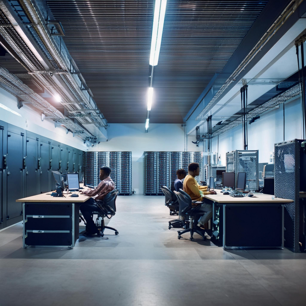 picture of inside of a flex space 